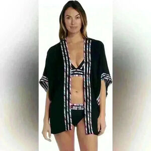 La Blanca Women's Kimono Swimsuit‎ Cover Up One Size